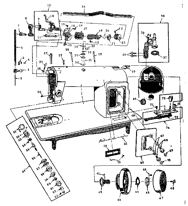 Unit parts