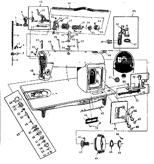 Unit parts