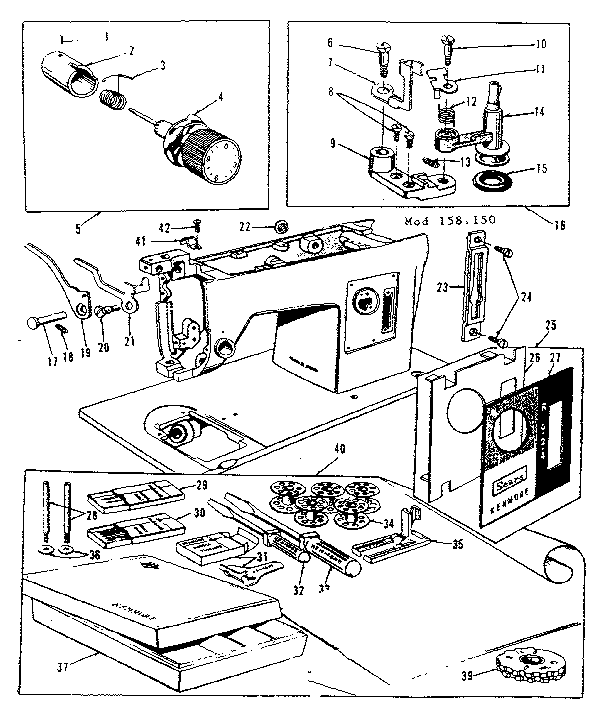 Attachment parts