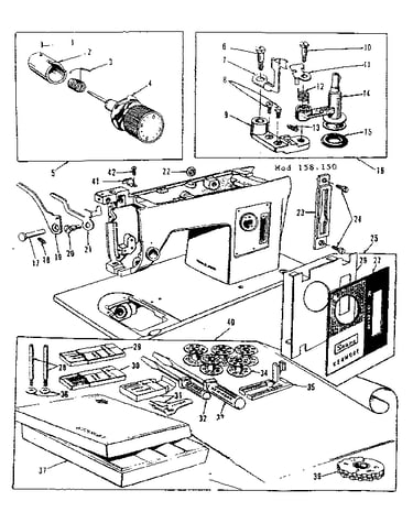 Attachment parts