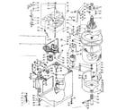 Kenmore 1106515764 machine sub-assembly diagram