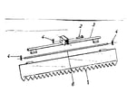 Craftsman CULTIVATING SHIELDS-29091 32" leveling/grading rake diagram