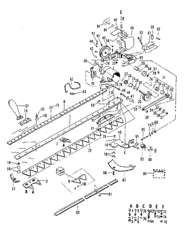 Sickle bar assembly