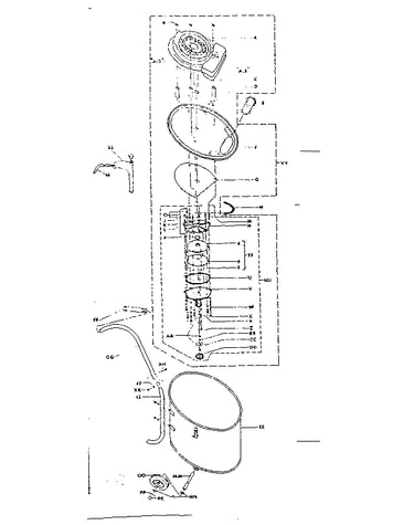 Engine and pump assembly