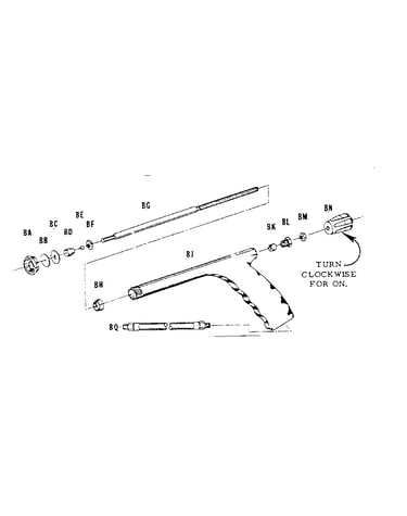 Da801 pistol grip spray gun