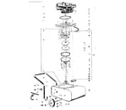 Craftsman 98564810 engine and tank assembly diagram