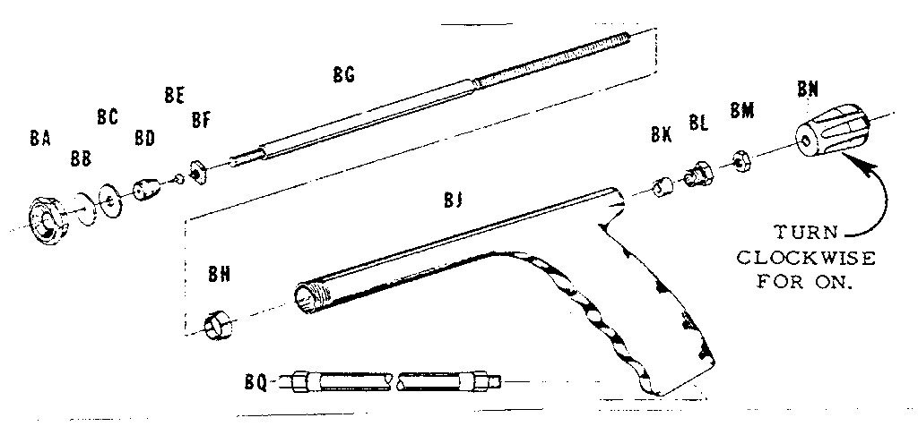 3195 pistol grip gun for 10 gallon sprayer