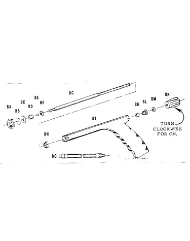 3195 pistol grip gun for 10 gallon sprayer