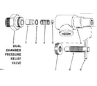 Delavan 2951 dual chamber pressure relief valve diagram