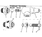 Delavan 2952 standard pressure relief valve diagram