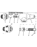 Standard pressure relief valve