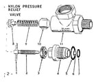 Delavan 2952 nylon pressure relief valve diagram