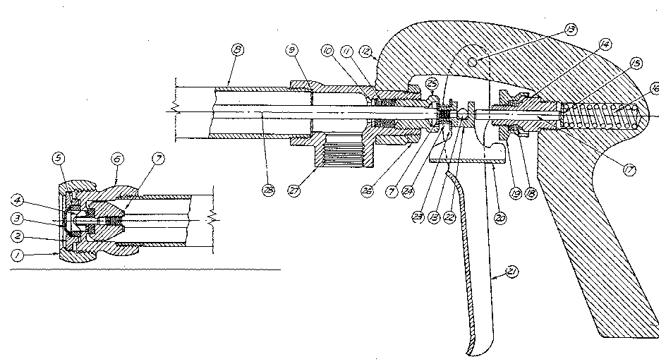 Sprayer gun