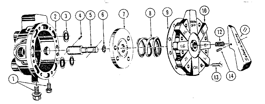Select-a-spray control valve models