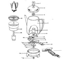 Kenmore 57167260 replacement parts diagram