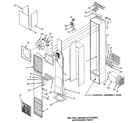 Kenmore 629776850 cabinet and body assembly diagram