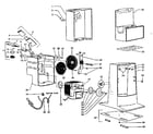 Kenmore 620833050 replacement parts diagram