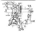 Craftsman 33518410 radial arm saw & drill press diagram