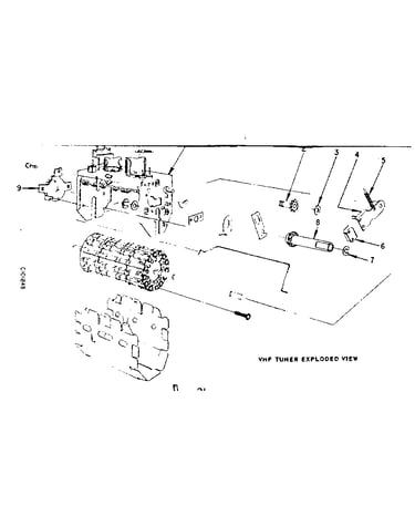Vhf tuner parts