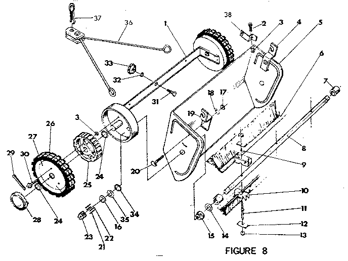 Sweeper head assembly
