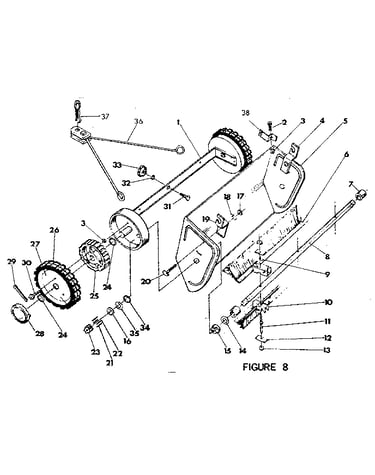 Sweeper head assembly
