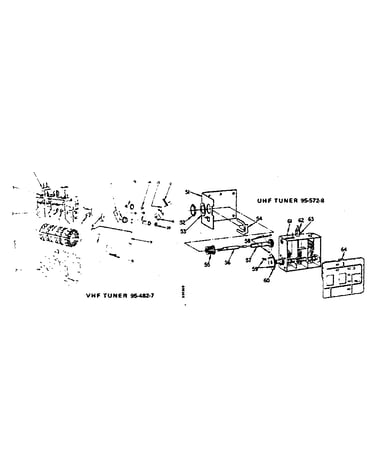 Vhf tuner (95-482-7)