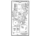 Kenmore 7218863480 power and control circuit board (part no. 2q10232a) diagram