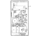 Kenmore 7218883880 power and control circuit board (part no. 2q10204a) diagram