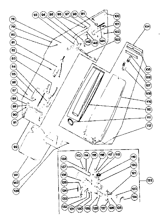 TRANSMISSION AND BAG ASSEMBLY