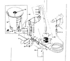 Craftsman 165155572 hopper and paint pump assembly diagram
