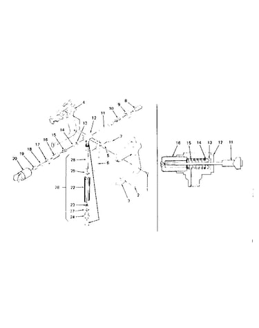 Spray gun and valve housing