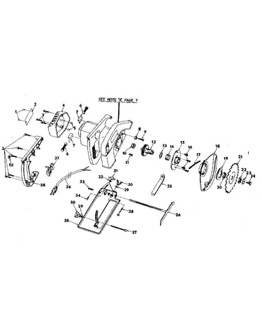 Base and blade assembly