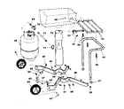 Kenmore 2582358280 cart section diagram