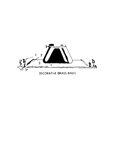 Decorative brass ball kit