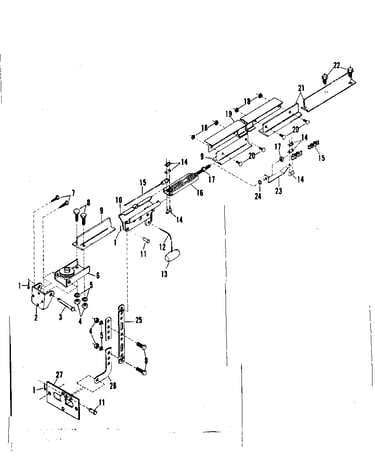 Rail assembly parts