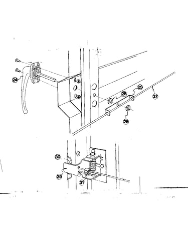 Lock handle assembly