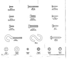 Sears 23466571 fasteners diagram