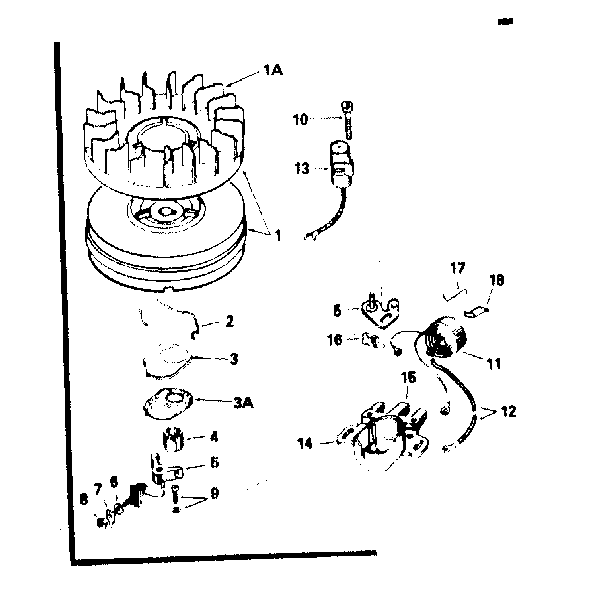 MAGNETO NO. 611025