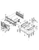 Bottom plate and front chassis
