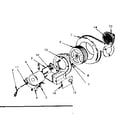 Kenmore 155705112 forced air blower no. 42-85206 diagram
