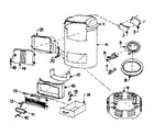 Kenmore 143841251 replacement parts diagram