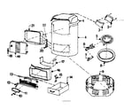 Kenmore 143841252 replacement parts diagram