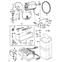 Kenmore 14812190 attachment  and motor parts diagram