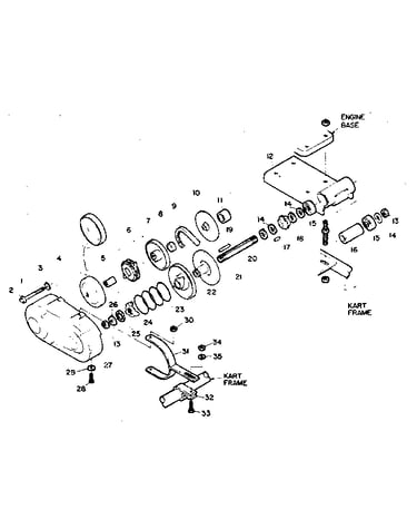 Torque converter drive