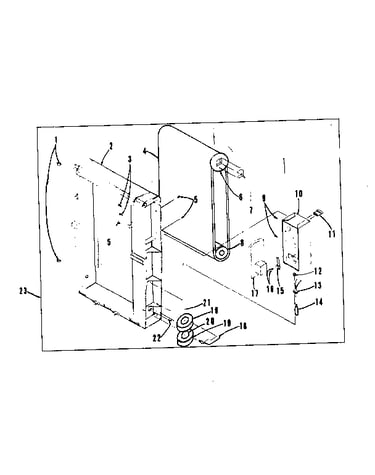 Pad frame assembly