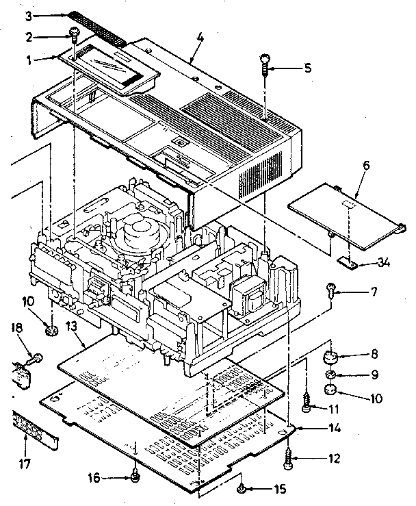 Cabinet and chassis