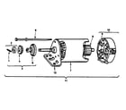 Briggs & Stratton 220707-0147-01 starter motor group diagram