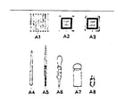 Sears 32724303 accessories diagram