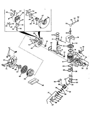 Block and shroud assembly