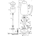 Kenmore 66367570 replacement parts diagram